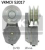 SKF VKMCV 52017 Tensioner Pulley, v-ribbed belt